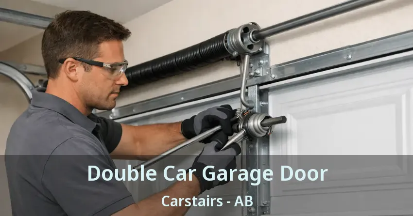 Double Car Garage Door Carstairs - AB