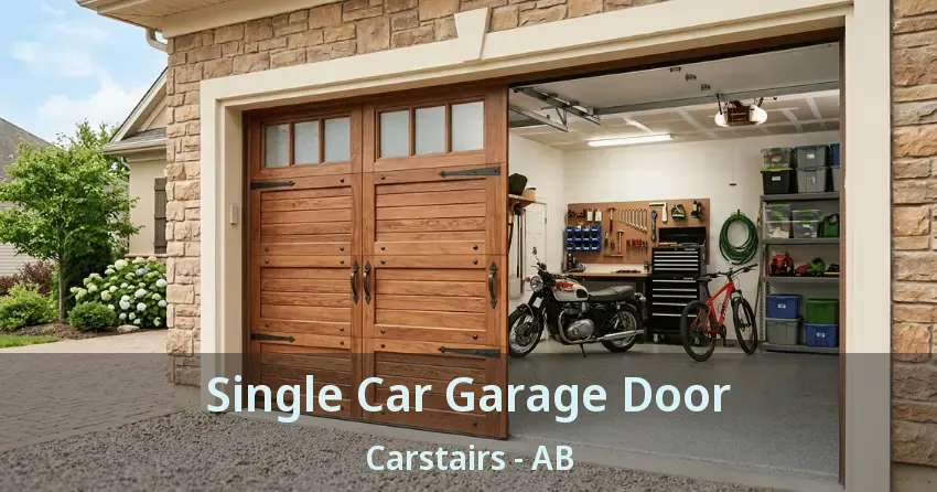 Single Car Garage Door Carstairs - AB